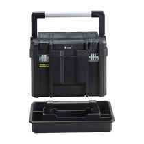 Stanley FatMax PRO-STACK Organiser Top Deep Box Max Capacity 30kg 22.2 Litres 1-75-796 - Black