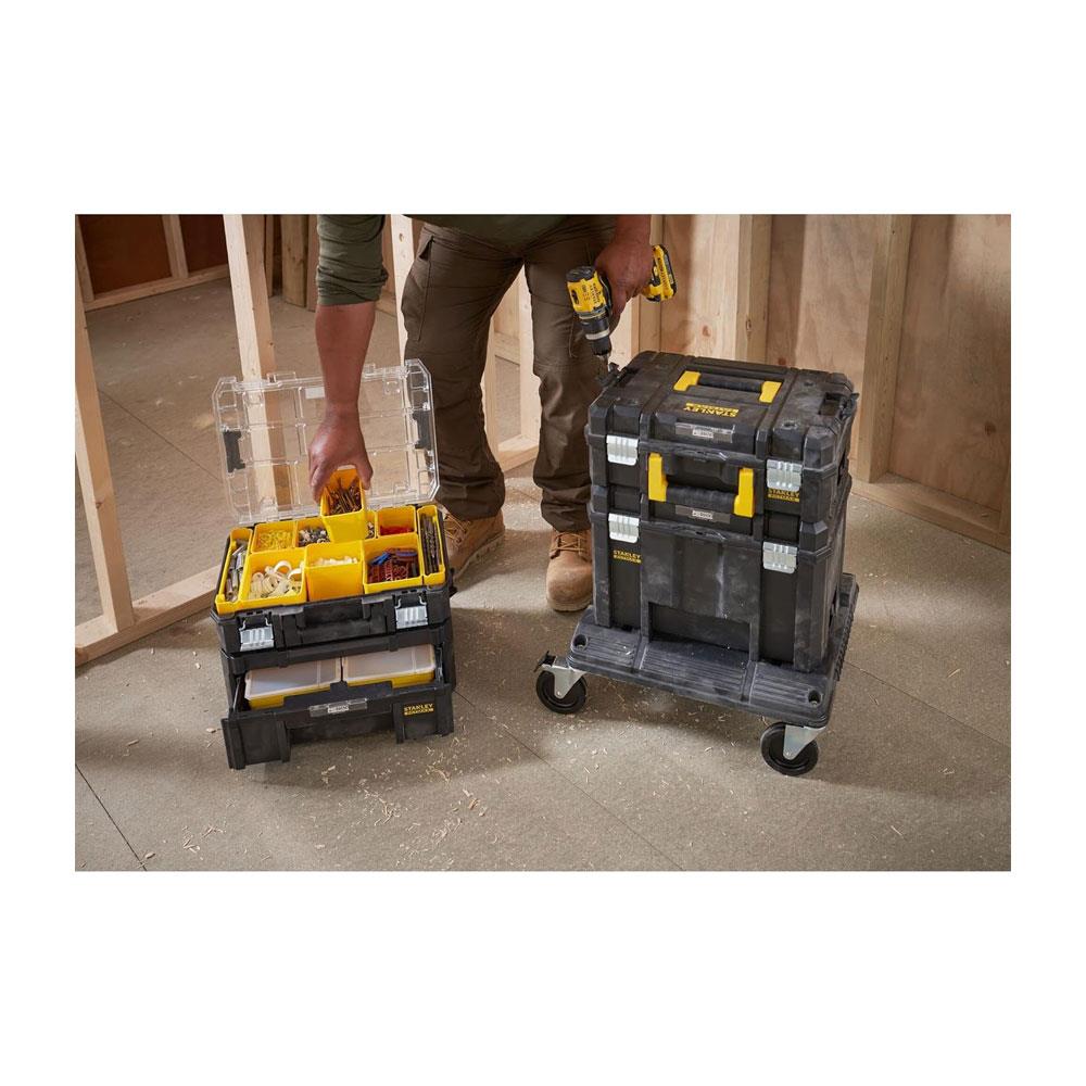 Stanley FatMax PRO-STACK Mobile Storage Tower 1-80-107 - Black