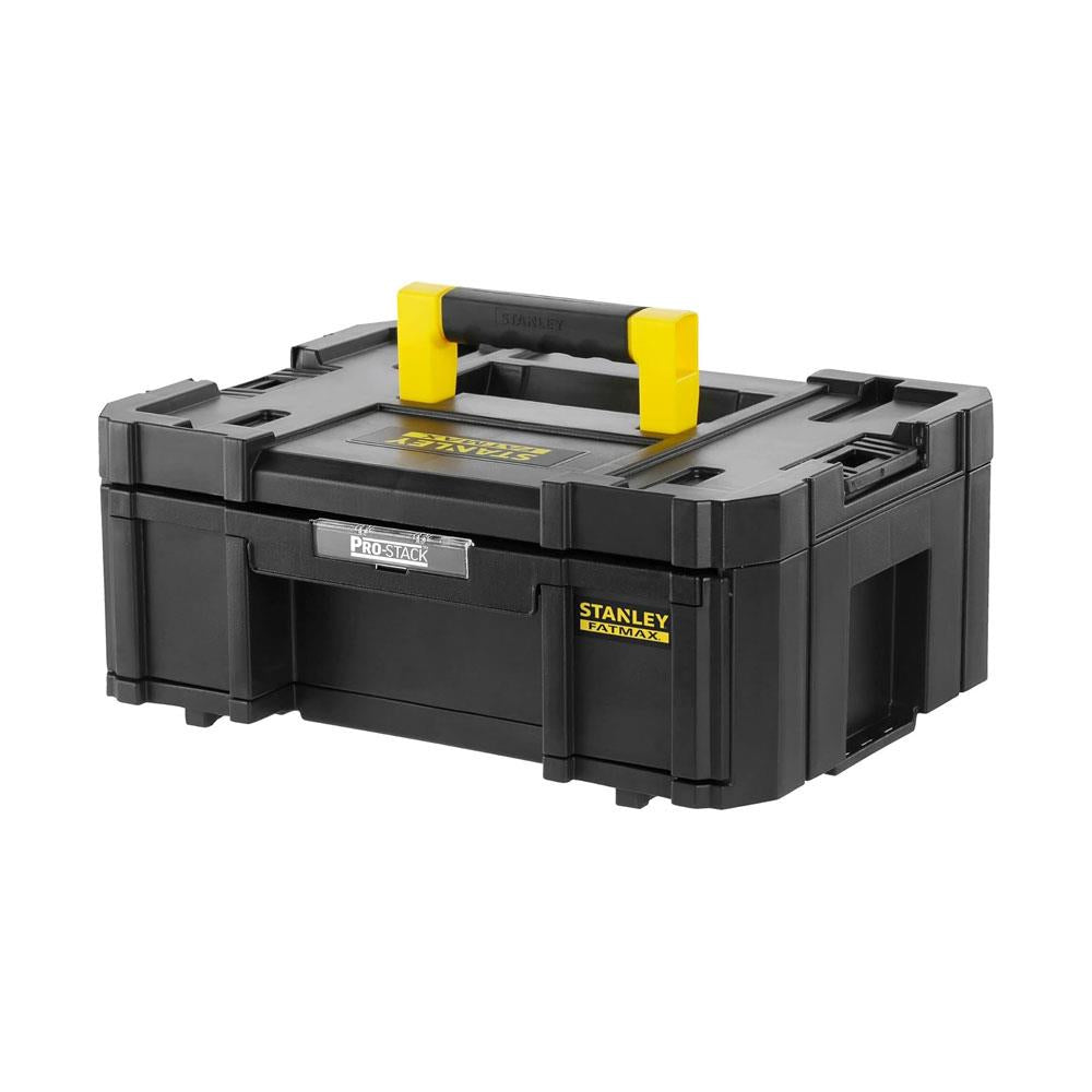 Stanley FatMax PRO-STACK Deep Drawer Tool Box Max Capacity 7.5kg Per Drawer 9.5 Litres 1-71-968 - Black Main image
