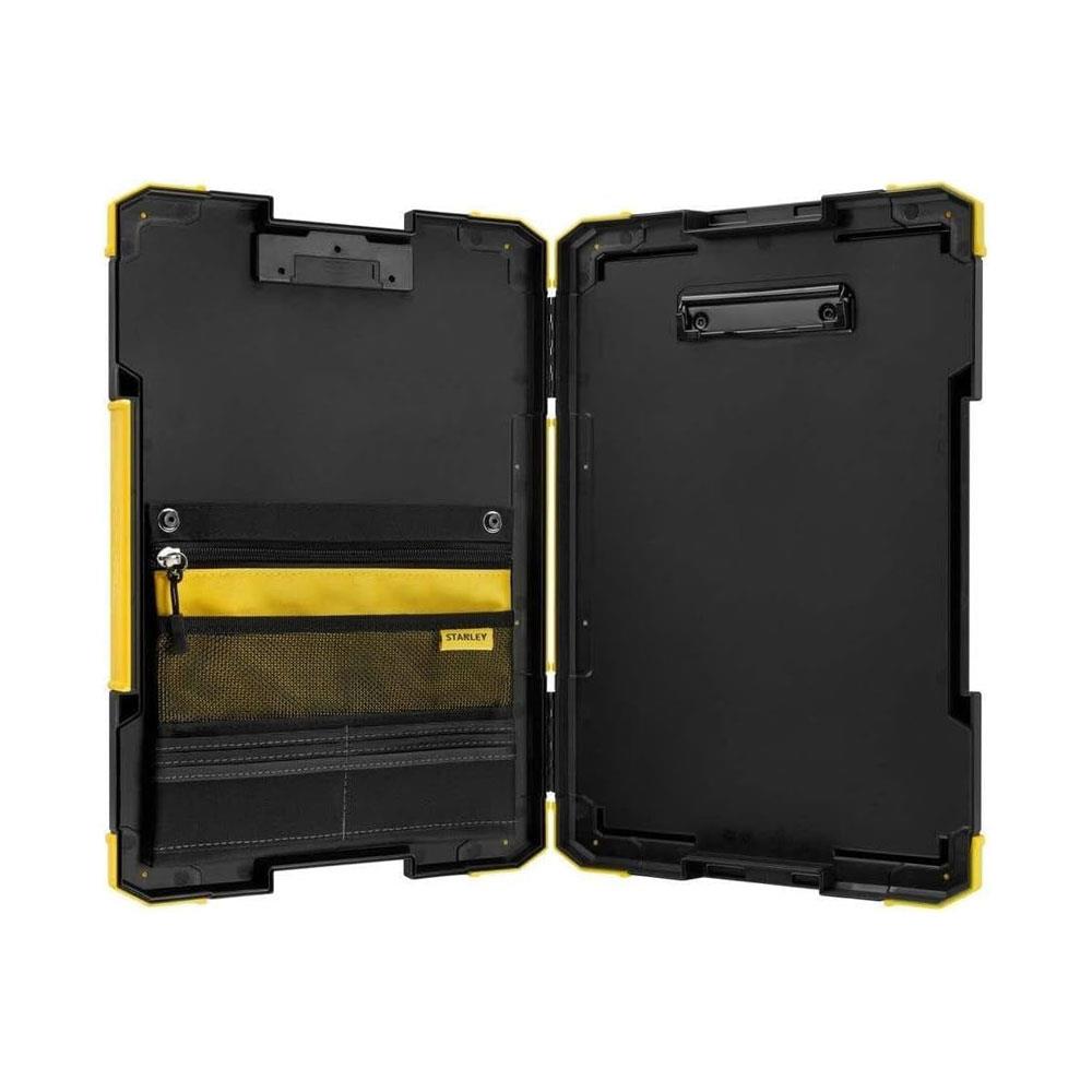 Stanley FatMax PRO-STACK Clipboard With LED Light And Soft Pouch 8-27-211 - Black