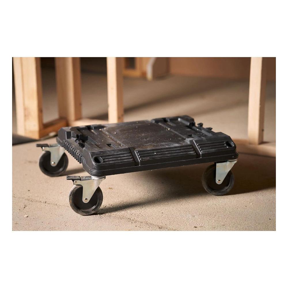 Stanley FatMax PRO-STACK Cart Max Capacity 100kg 48.6 x 18.1 x 43.6cm 1-71-972 - Black Secondary image