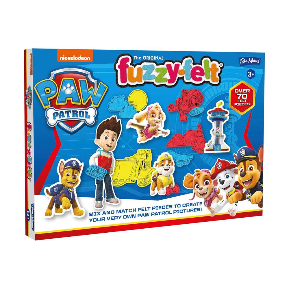 John Adams The Original Fuzzy-Felt PAW Patrol Activity Set - Multicolour Main image
