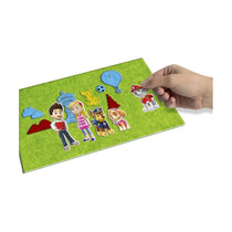 John Adams The Original Fuzzy-Felt PAW Patrol Activity Set - Multicolour