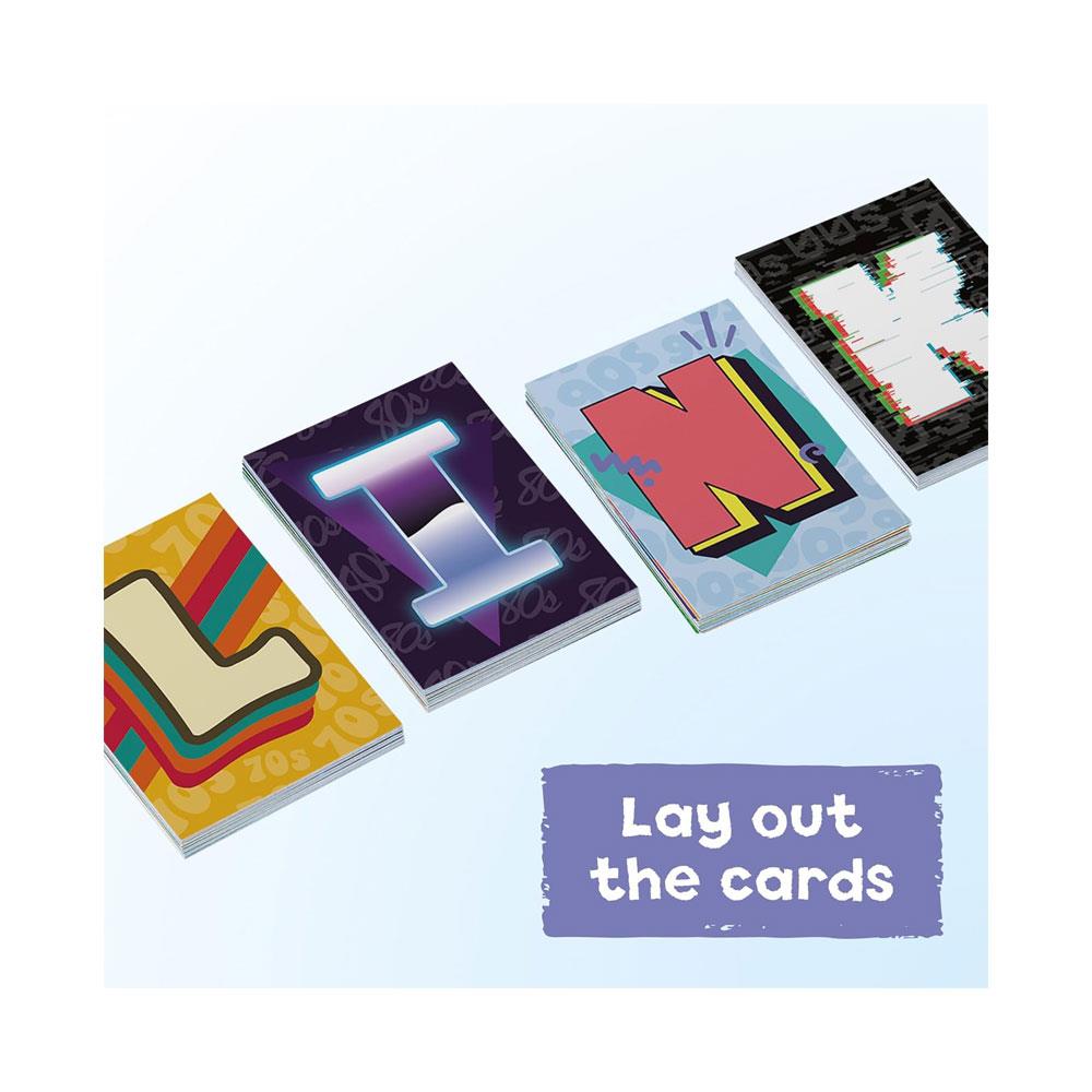 John Adams Ideal Linkee Generations The Party Quiz Trivia Game ! Six Decades Four Questions One Big Link - Multicolour