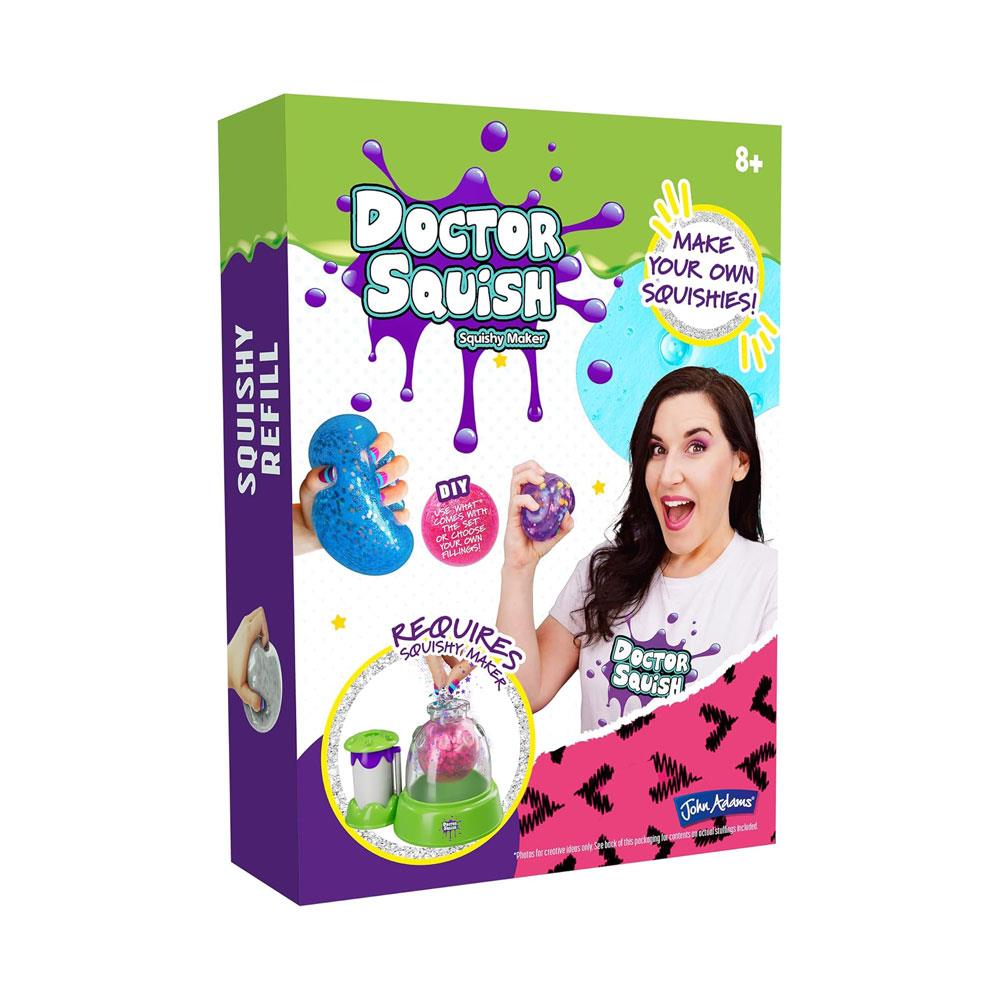John Adams Doctor Squish Squishy Maker Refill Pack Make Your Own Squishies ! - Green Main image