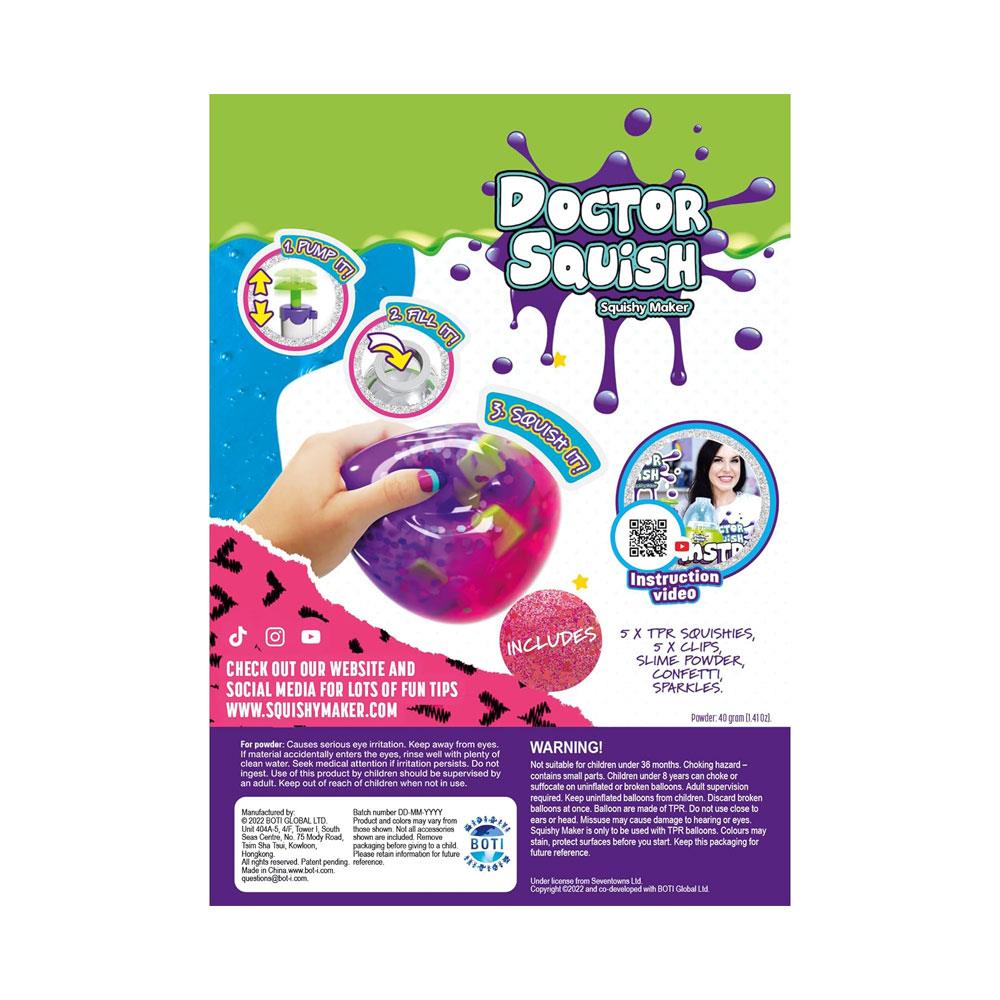John Adams Doctor Squish Squishy Maker Refill Pack Make Your Own Squishies ! - Green