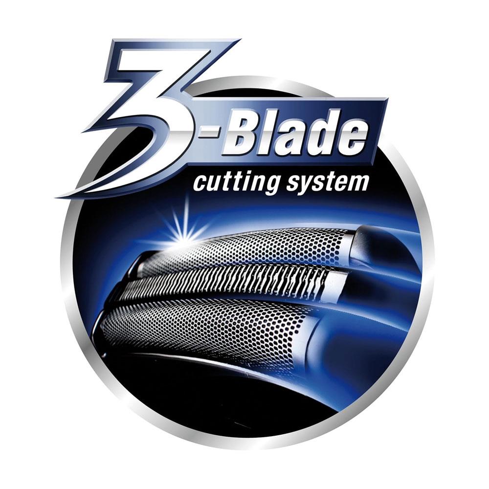 Panasonic 3-Blade Electric Shaver Wet/Dry With Pop-up Trimmer