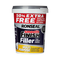 Ronseal Smooth Finish Filler Multi-Purpose Ready Mixed 900g - White