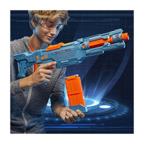 Nerf Elite 2.0 Echo CS-10 Blaster 24 Nerf Darts 10-Dart Clip Removable Stock And Barrel Extension 4 Tactical Rails - Multicolour