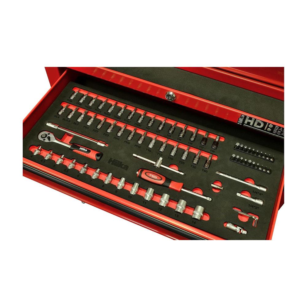 Hilka 1/4 Inch Drive EVA Socket Set Metric - 75 Piece Secondary image