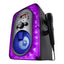 Akai Vibes Bluetooth LED Karaoke Machine With CD/CD+G Playback Microphone 8W RMS - Black