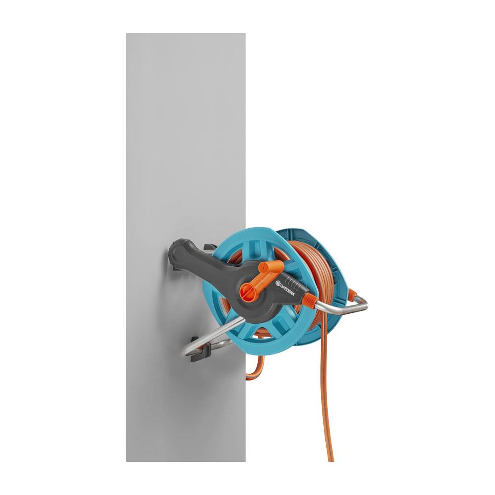 Gardena Basic Wall Hose Reel Set (25m) - Multicolour
