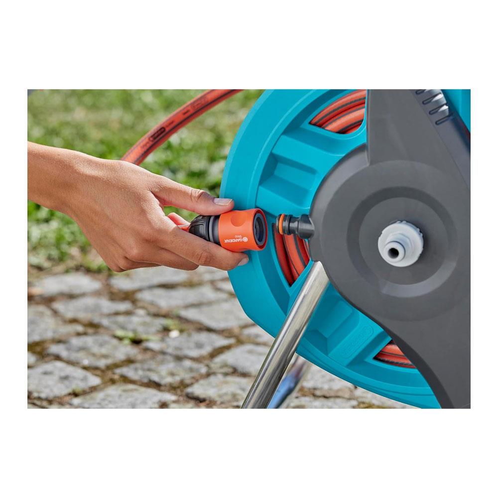 Gardena Basic Wall Hose Reel Set (25m) - Multicolour