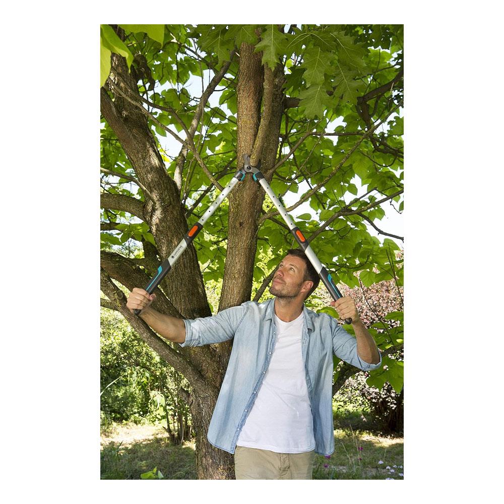 Gardena TeleCut 650-900 B Pruning Lopper - Black/Silver/Turquoise