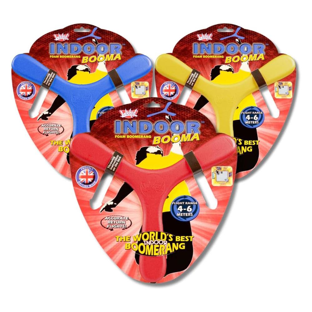 Wicked Indoor Booma Foam Boomerang Toy Assorted - Multicolour Main image