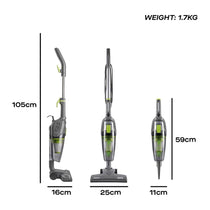Daewoo Tornado Essential 2-In-1 Corded Upright And Handheld Vacuum Cleaner 600W - Grey