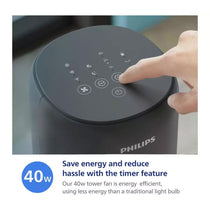 Philips Series 5000 Oscillating Tower Fan - Dark Grey