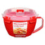 Sistema Microwave Noodle Bowl 875ml - Red
