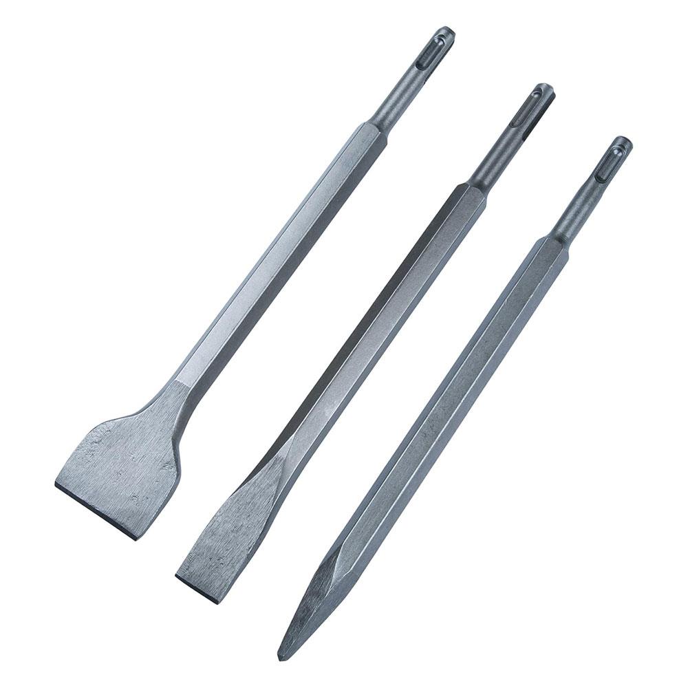 Blue Spot Tools SDS Plus Chisel Set - 3 Piece