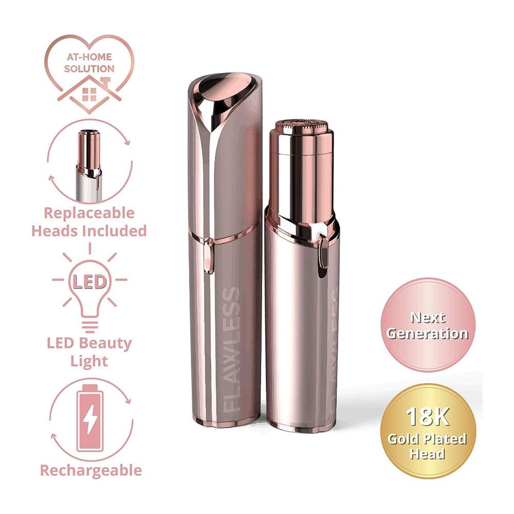 Finishing Touch Flawless Face 3.0 Trimmer Facial Hair Remover - Gold Secondary image
