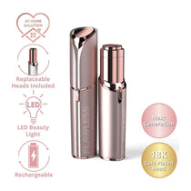 Finishing Touch Flawless Face 3.0 Trimmer Facial Hair Remover - Gold