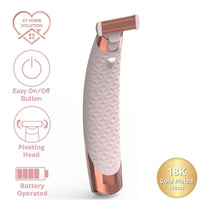 Finishing Touch Flawless Rechargeable Nu Razor Foil Lady Shaver - Gold