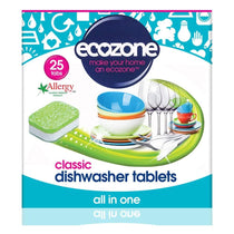 Ecozone Classic Dishwasher Tablets All In One - 25 Capsules