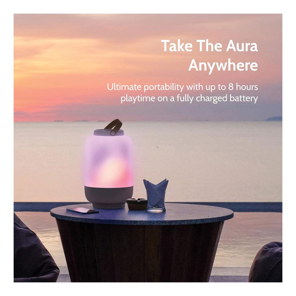 i-box Aura Multifunctional Bluetooth Speaker Lantern With Lights 10W Stereo Speakers 8 Hours Playtime - White