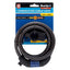 Blue Spot Tools Combination Cable Lock 1.5m x 15mm - Black