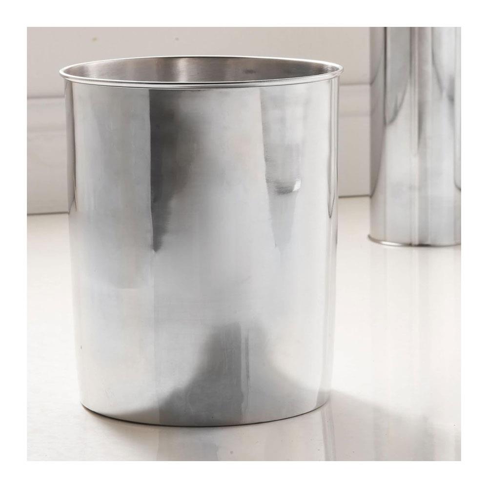 OurHouse Toilet Brush And Bin 2 Piece Set With Hand Guard And Holder - Chrome Secondary image