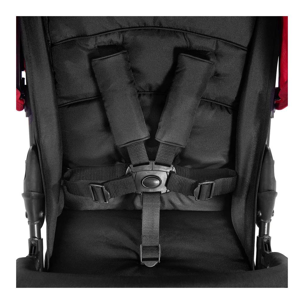 Hauck Sport Practical Everyday Pushchair With Raincover XL Storage Basket - Red