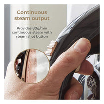Tower Ceraglide Steam Generator Iron 2700W 1.2 Litres - Champagne Gold & Black