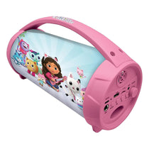 Lexibook Gabby's Dollhouse Bluetooth Speakers With Lights & Mic - Pink