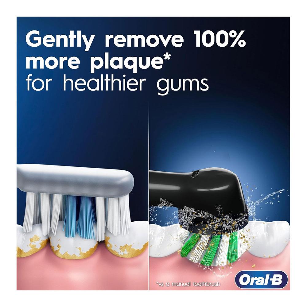 Oral-B Pro 3 Series 3 Electric Toothbrushes 1 3D White Toothbrush Head 3 Modes - Pink