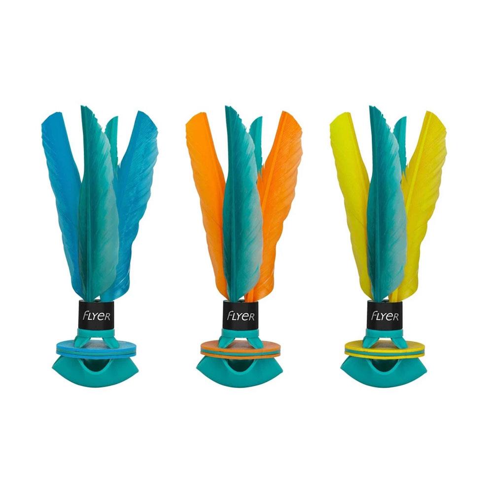 Waboba Flyer Green Shuttlecock - Green/Blue