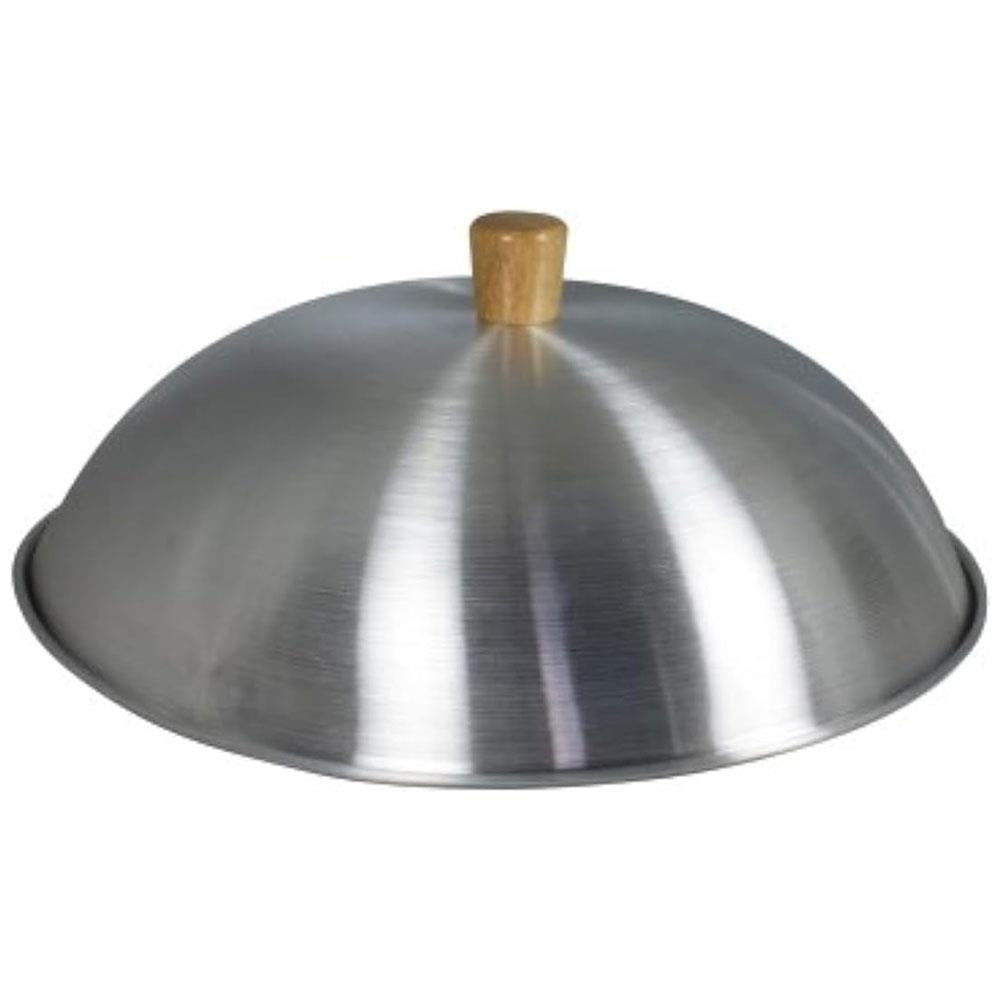 Dexam Aluminium Wok Lid 32cm For 35cm Wok - Silver Main image