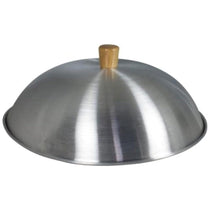 Dexam Aluminium Wok Lid 32cm For 35cm Wok - Silver