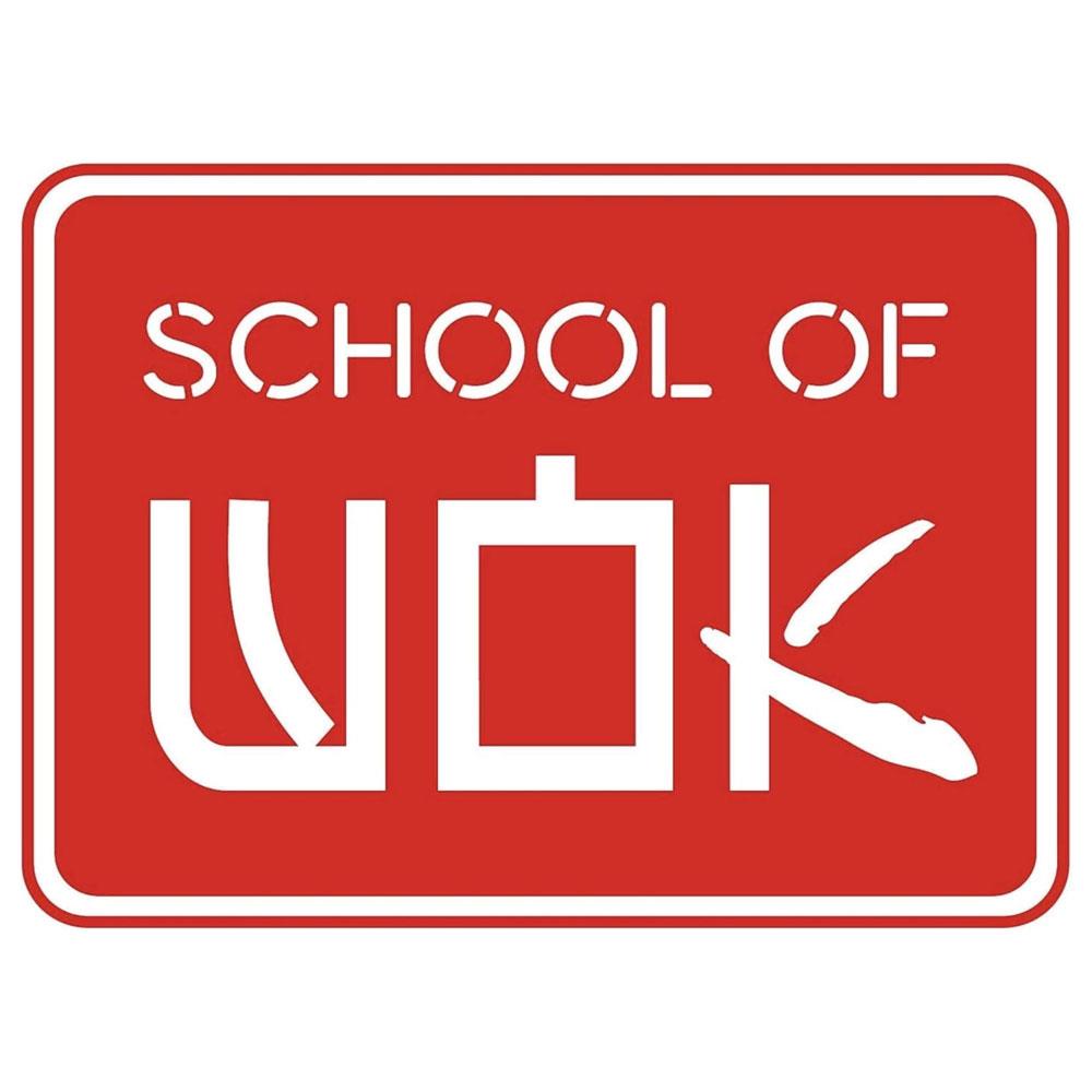 School of Wok Carbon Steel Wok Lid For 14 Inch/36cm Woks - Black