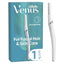 Gillette Venus Dermaplaner Womens Face Razor For Facial Hair & Skin Tool Kit With 1 Blade Refill