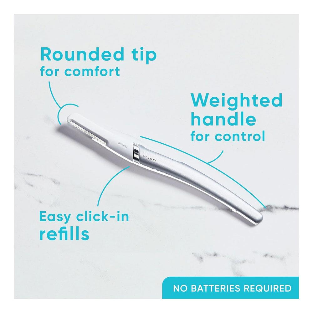Gillette Venus Dermaplaner Womens Face Razor For Facial Hair & Skin Tool Kit With 1 Blade Refill