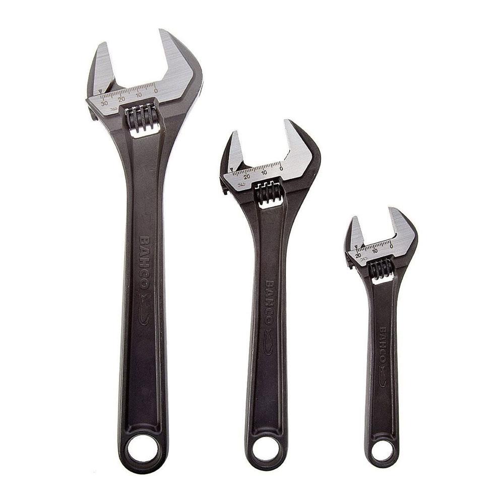 Bahco Adjustable Spanner Wrench Set - 3 Piece Secondary image