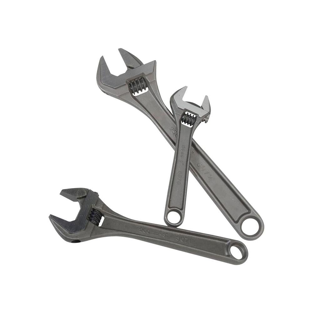 Bahco Adjustable Spanner Wrench Set - 3 Piece