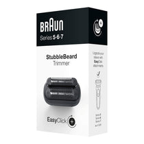 Braun Series 5-6-7 EasyClick Stubble Beard Trimmer Attachment - Black