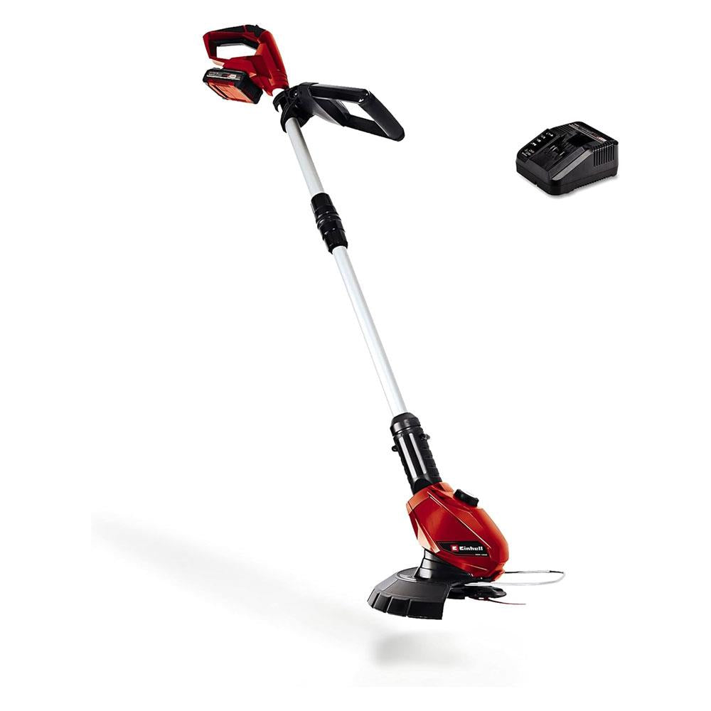Einhell GE-CT 18 Li Kit Power X-Change 18V Cordless Lawn Trimmer With Battery And Charger - Red & Black Main image