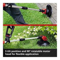 Einhell GE-CT 18 Li Kit Power X-Change 18V Cordless Lawn Trimmer With Battery And Charger - Red & Black