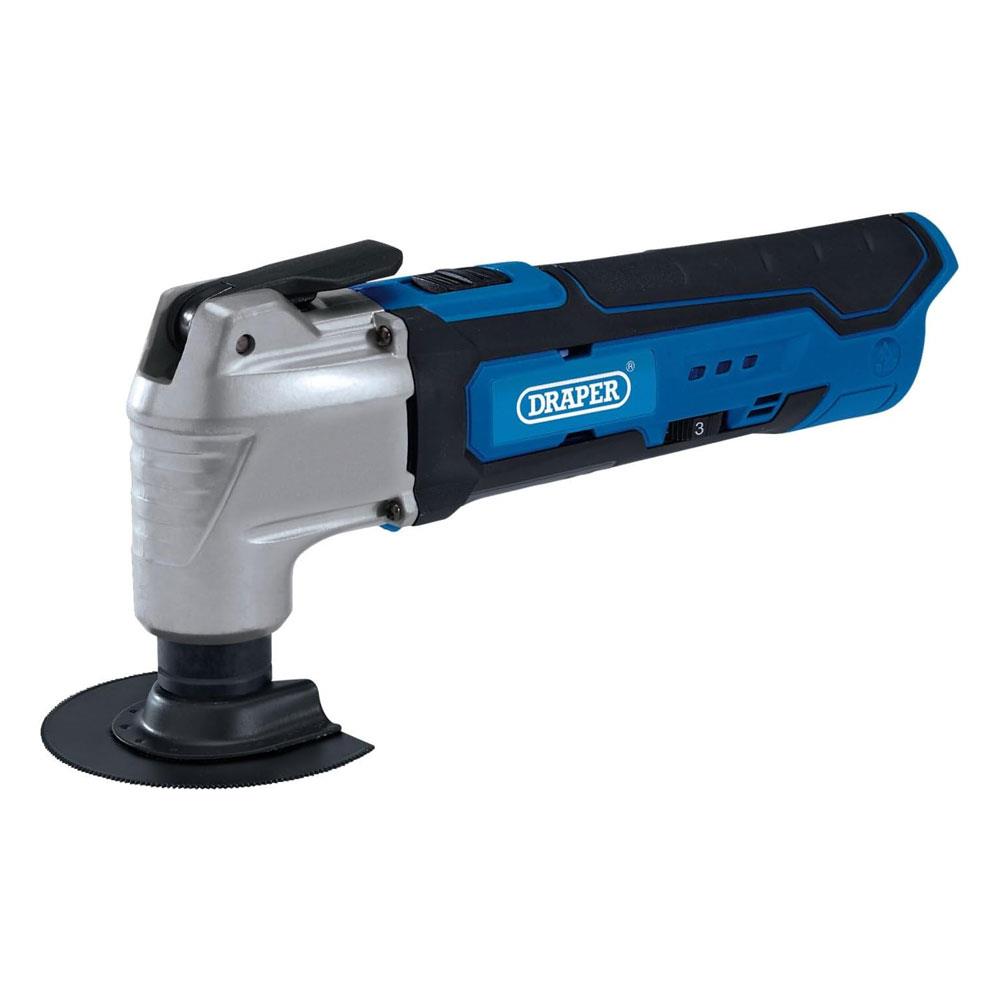 Draper 12V Oscillating Multi-Tool 1 x 1.5Ah Battery & Fast Charger - 33 Piece Secondary image