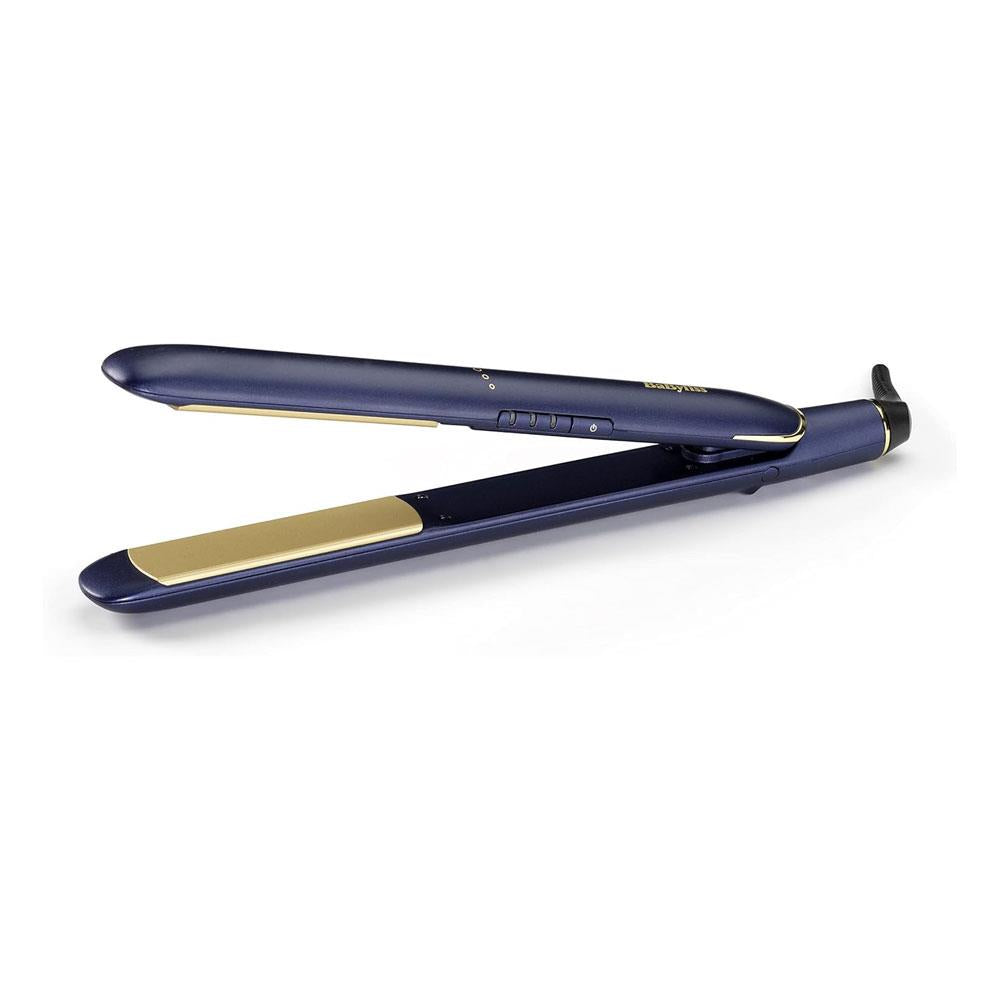 BaByliss Luxe Hair Straighteners Titanium Ceramic Floating Plates 3 Heat Settings - Midnight Blue Secondary image