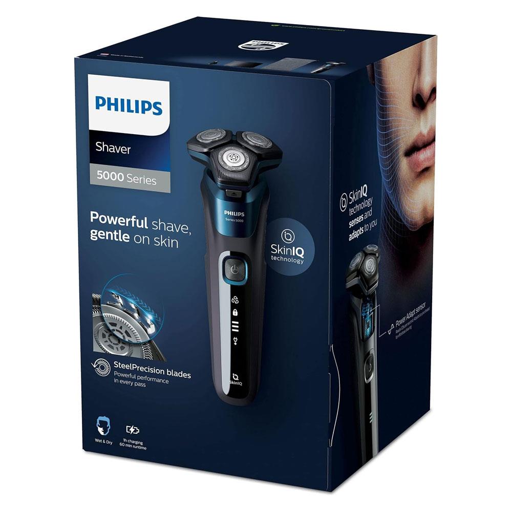 Philips Shaver Series 5000 Wet And Dry Electric Shaver - Black Secondary image
