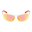 Nike Skylon Ace Performance Glasses - White/Grey Red Mirror