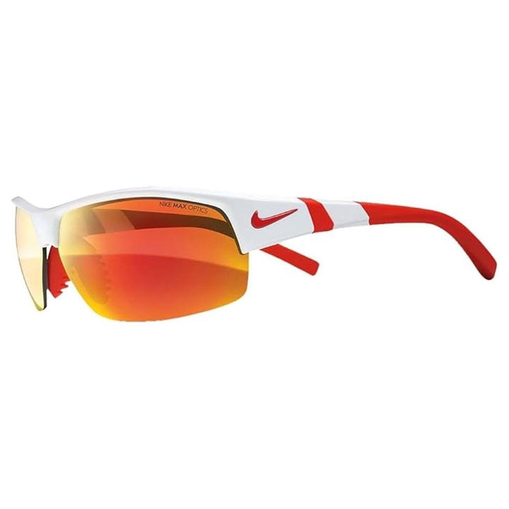 Nike Skylon Ace Performance Glasses - White/Grey Red Mirror